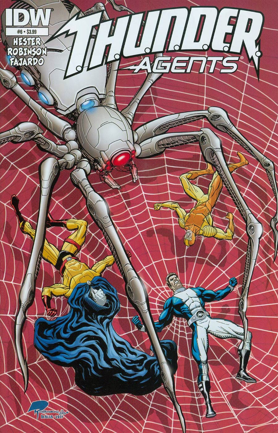 THUNDER Agents Vol 5 #6 Cover A Regular Roger Robinson Cover