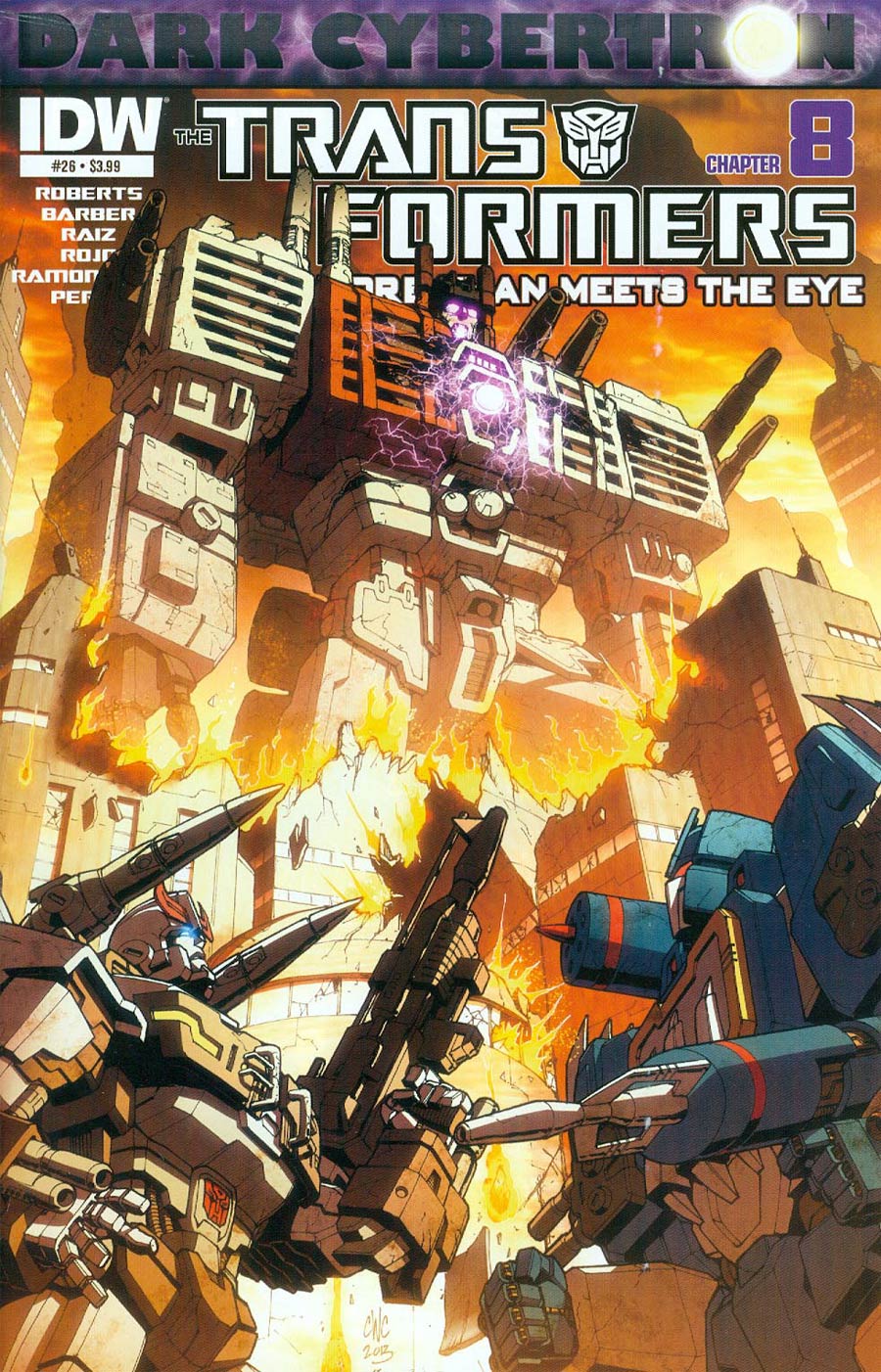 Transformers More Than Meets The Eye #26 Cover A Regular Casey Coller Cover (Dark Cybertron Part 8)