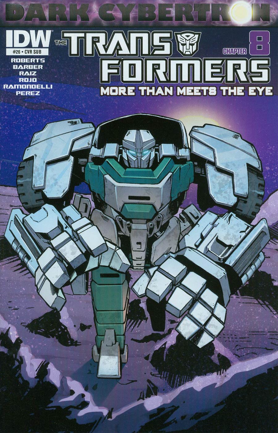 Transformers More Than Meets The Eye #26 Cover B Variant Phil Jimenez Subscription Cover (Dark Cybertron Part 8)