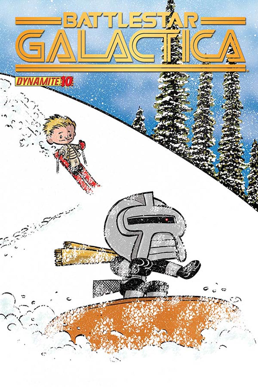 Battlestar Galactica Vol 5 #10 Cover B Variant Chris Eliopoulos Cute Subscription Cover