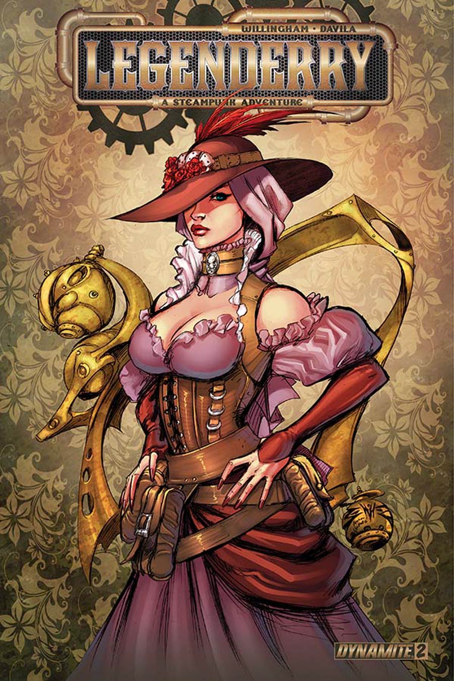 Legenderry A Steampunk Adventure #2 Cover A Regular Joe Benitez Cover