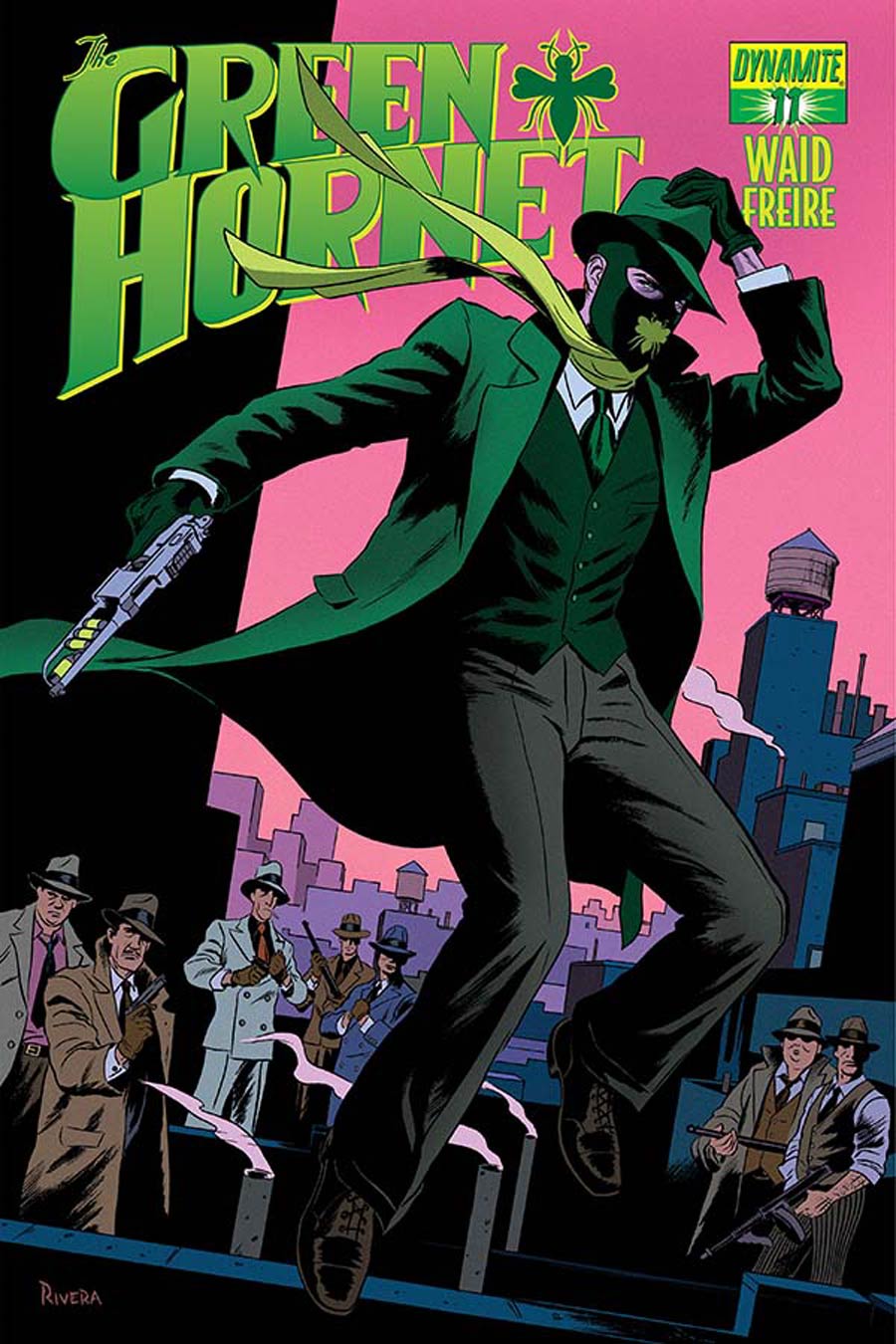 Mark Waids Green Hornet #11 Cover A Regular Paolo Rivera Cover