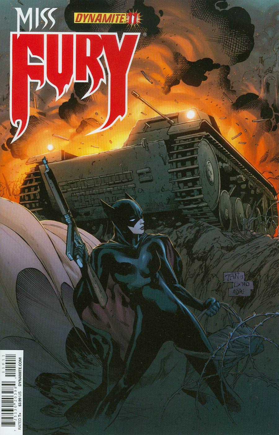 Miss Fury Vol 2 #11 Cover A Regular Billy Tan Cover