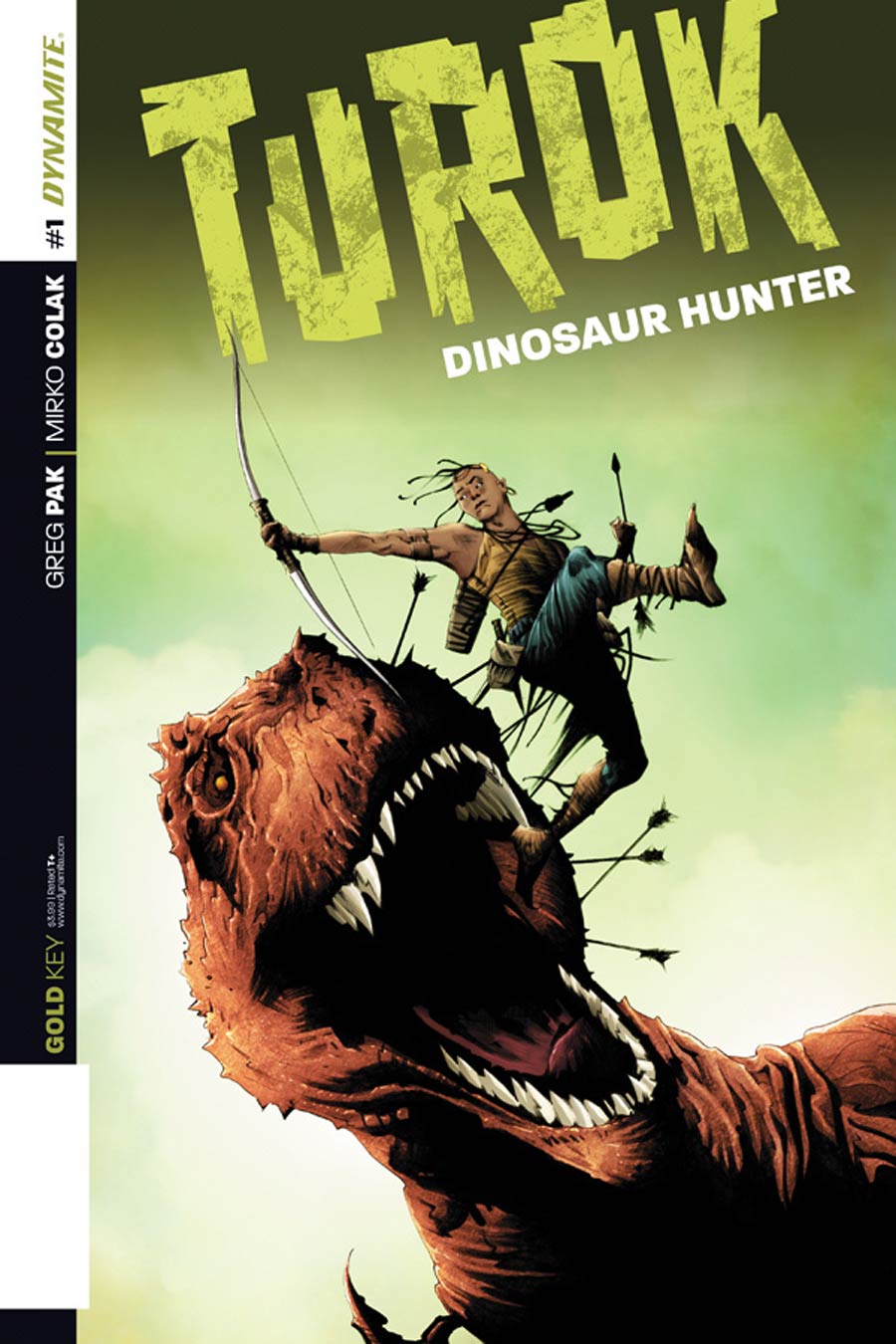 Turok Dinosaur Hunter Vol 2 #1 Cover B Variant Jae Lee Subscription Cover
