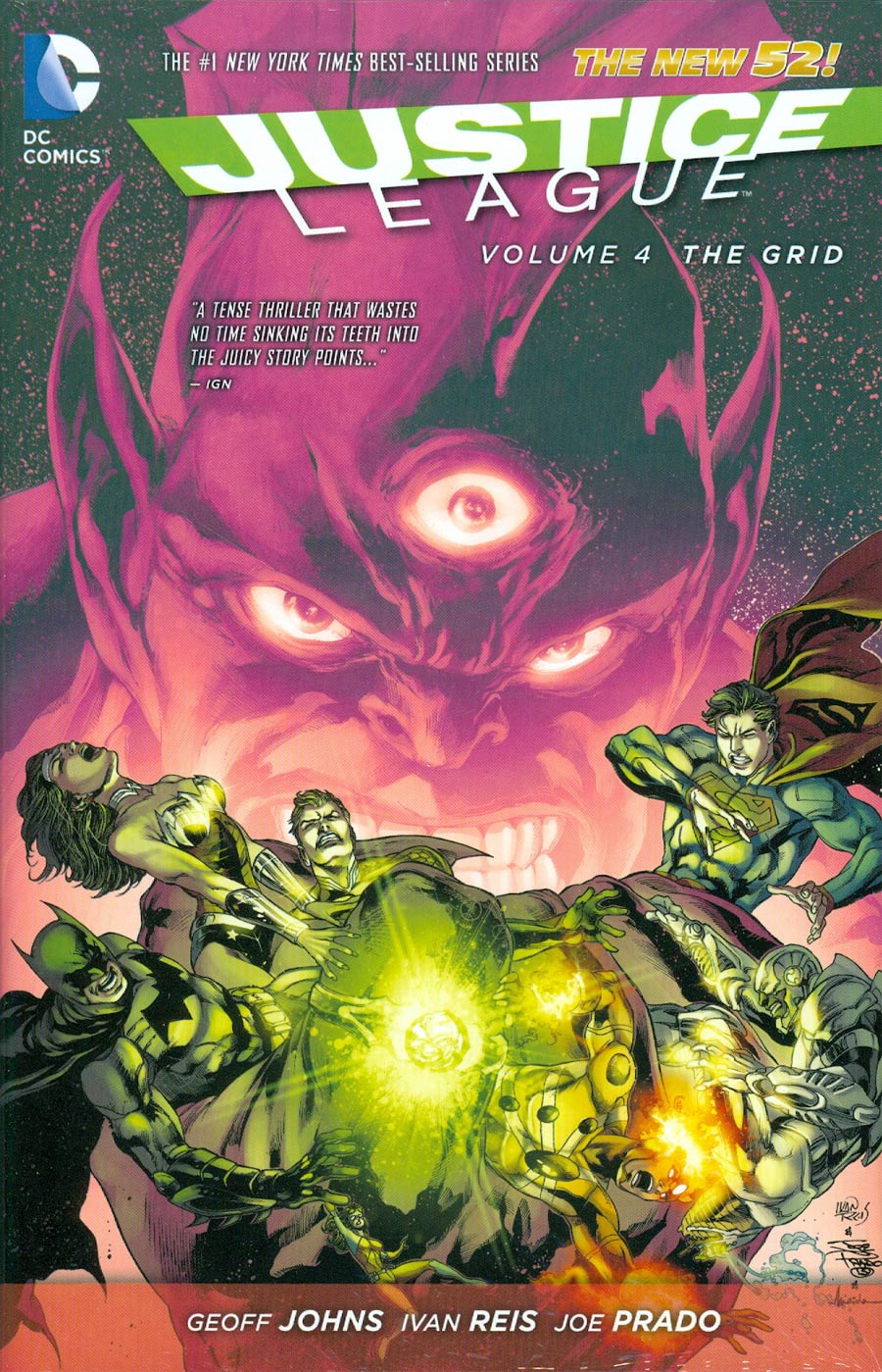 Justice League (New 52) Vol 4 The Grid HC