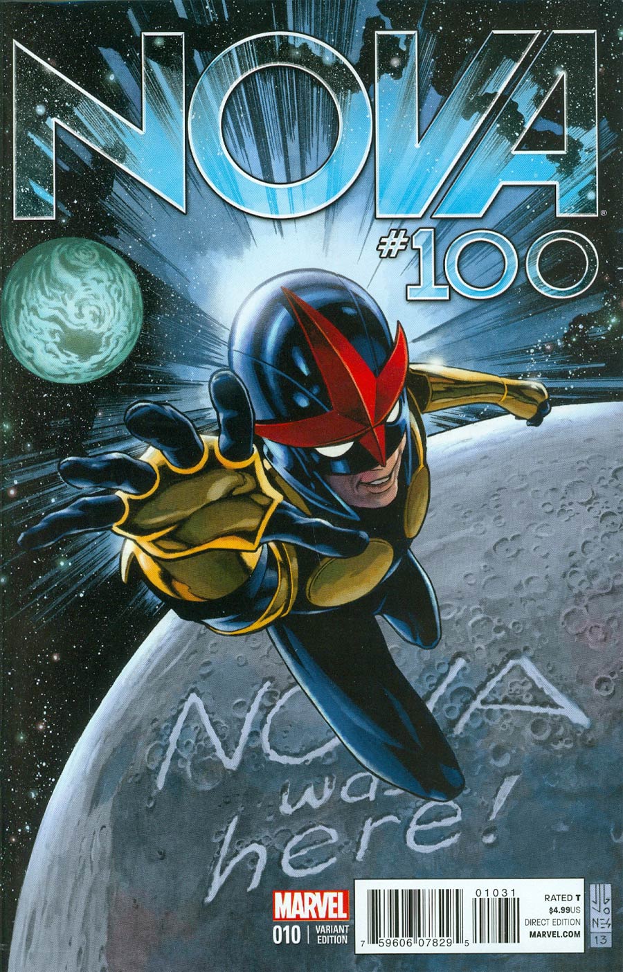 Nova Vol 5 #10 Cover B Incentive JG Jones Variant Cover