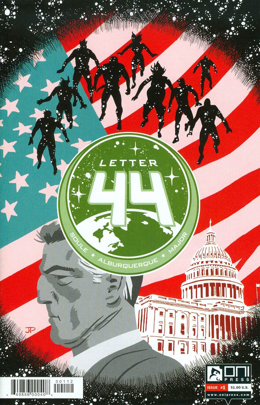 Letter 44 #1 Cover B 2nd Ptg