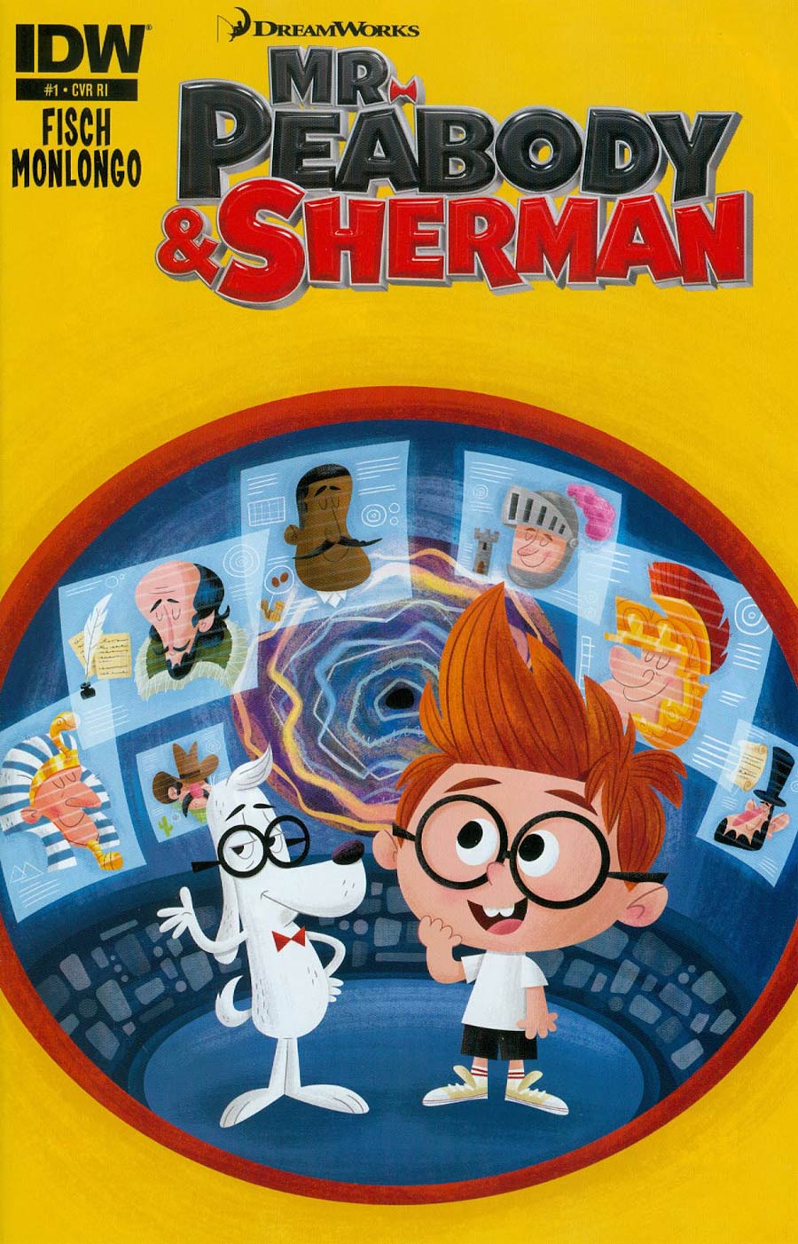 Mr Peabody & Sherman #1 Cover C Incentive Matt Kaufenberg Variant Cover