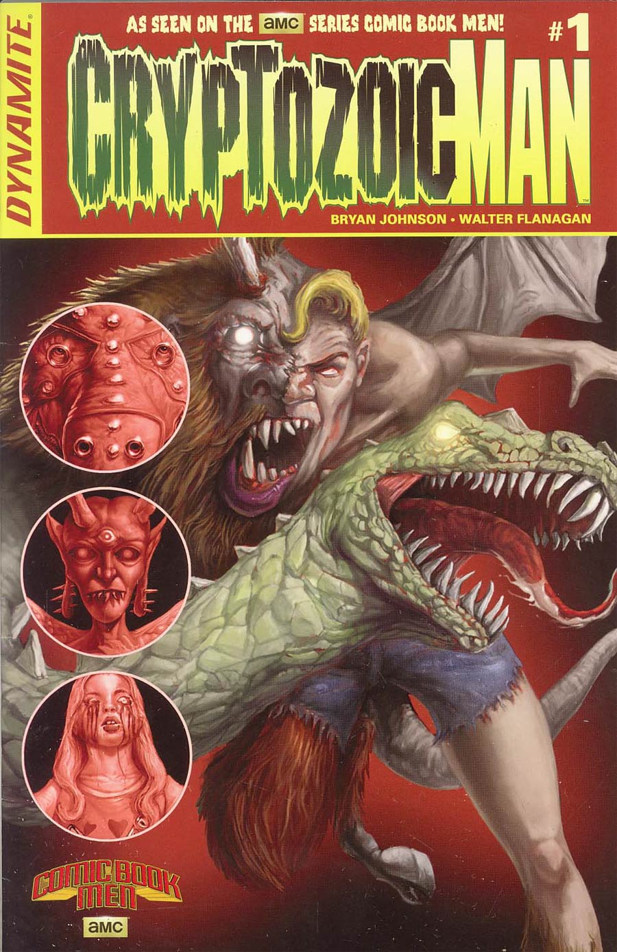 Cryptozoic Man #1 Cover C 2nd Ptg