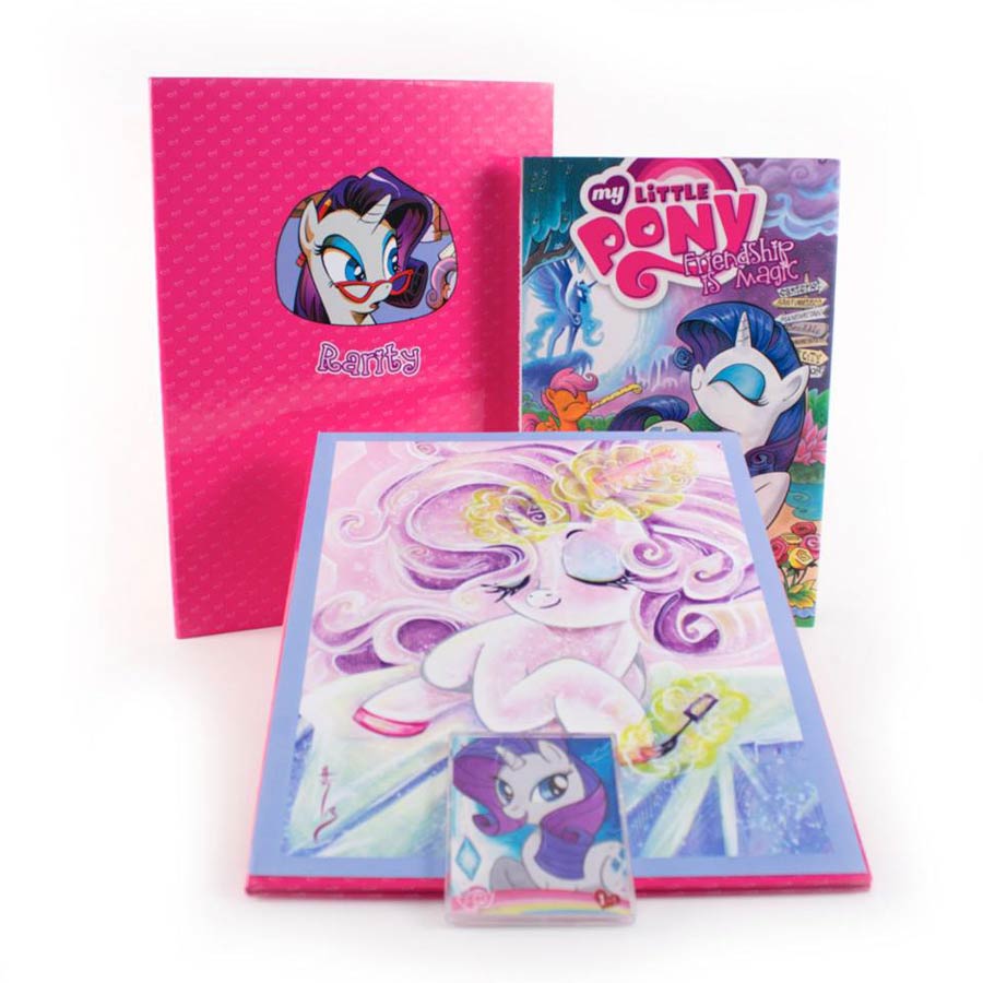 My Little Pony Return Of Queen Chrysalis Deluxe HC Rarity Red Label Edition