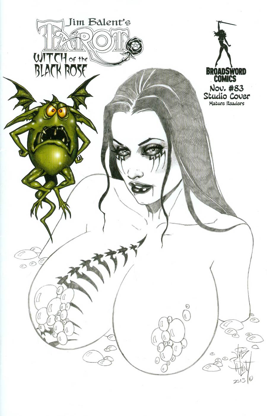 Tarot Witch Of The Black Rose #83 Incentive Special Variant Cover