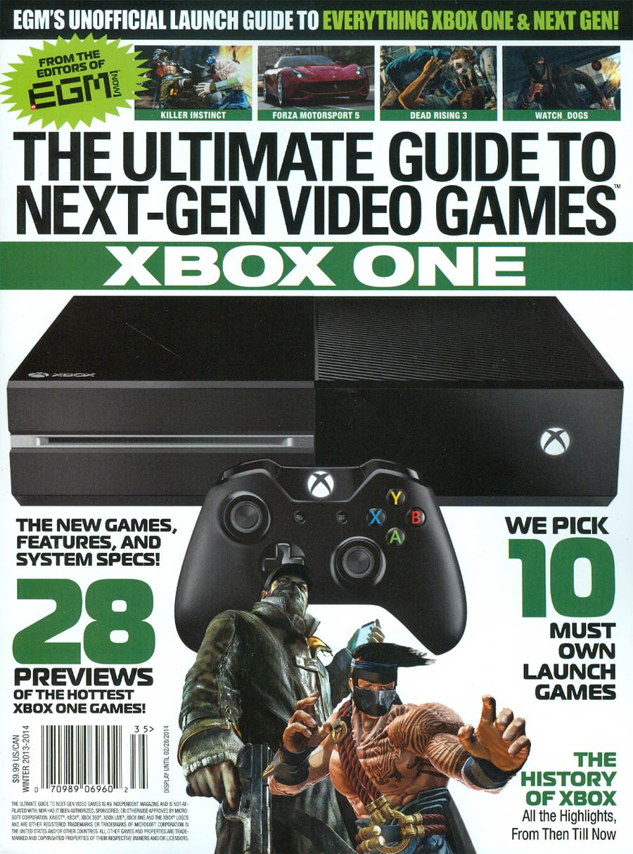 Electronic Gaming Monthly Special The Ultimate Guide To Next-Gen Video Games XBox One Winter 2013 / 2014
