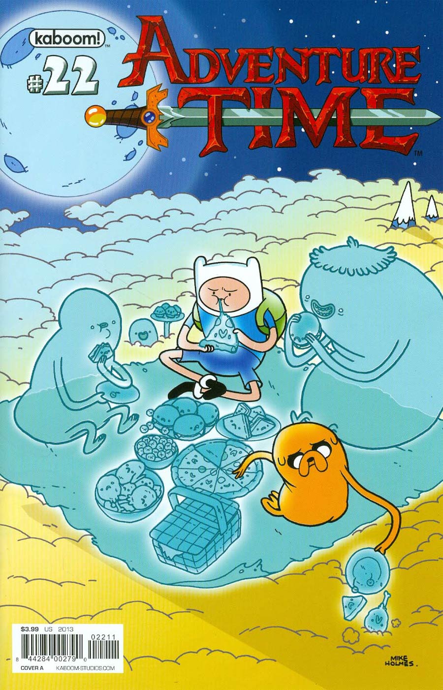 Adventure Time #22 Cover A Regular Mikes Holmes Cover