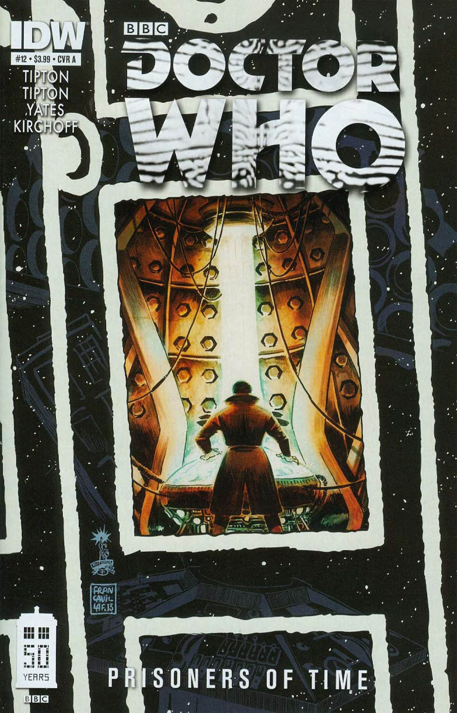Doctor Who Prisoners Of Time #12 Cover A Regular Francesco Francavilla Cover