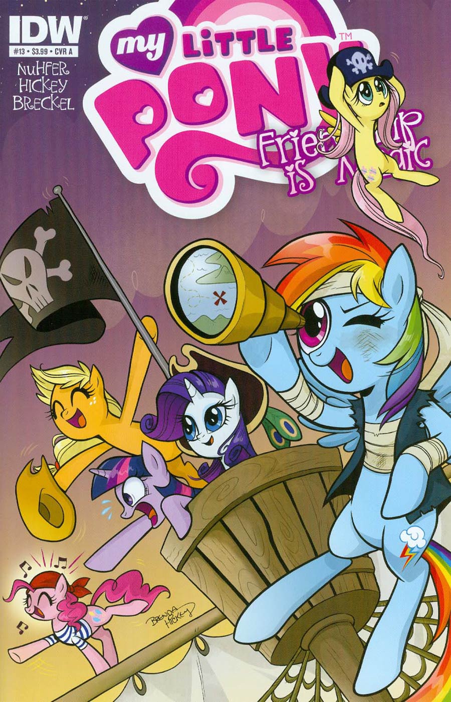 My Little Pony Friendship Is Magic #13 Cover A Regular Brenda Hickey Cover