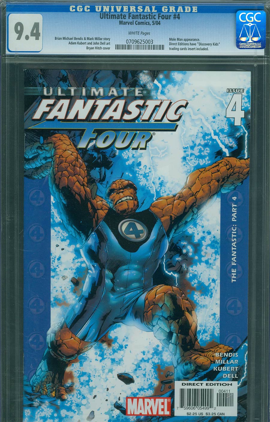 Ultimate Fantastic Four #4 Cover B CGC 9.4