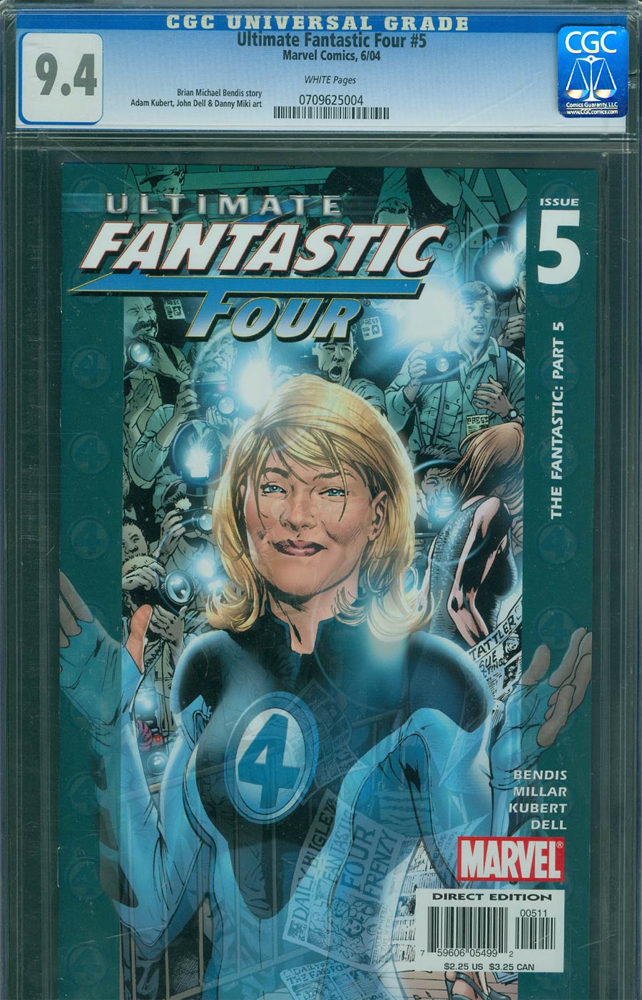 Ultimate Fantastic Four #5 Cover B CGC 9.4