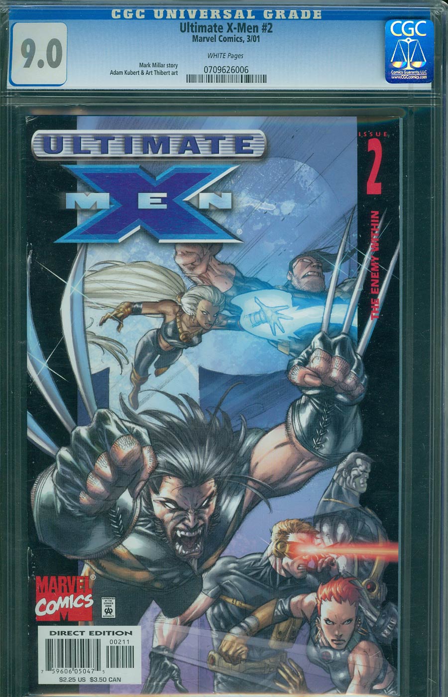 Ultimate X-Men #2 Cover B CGC 9.0