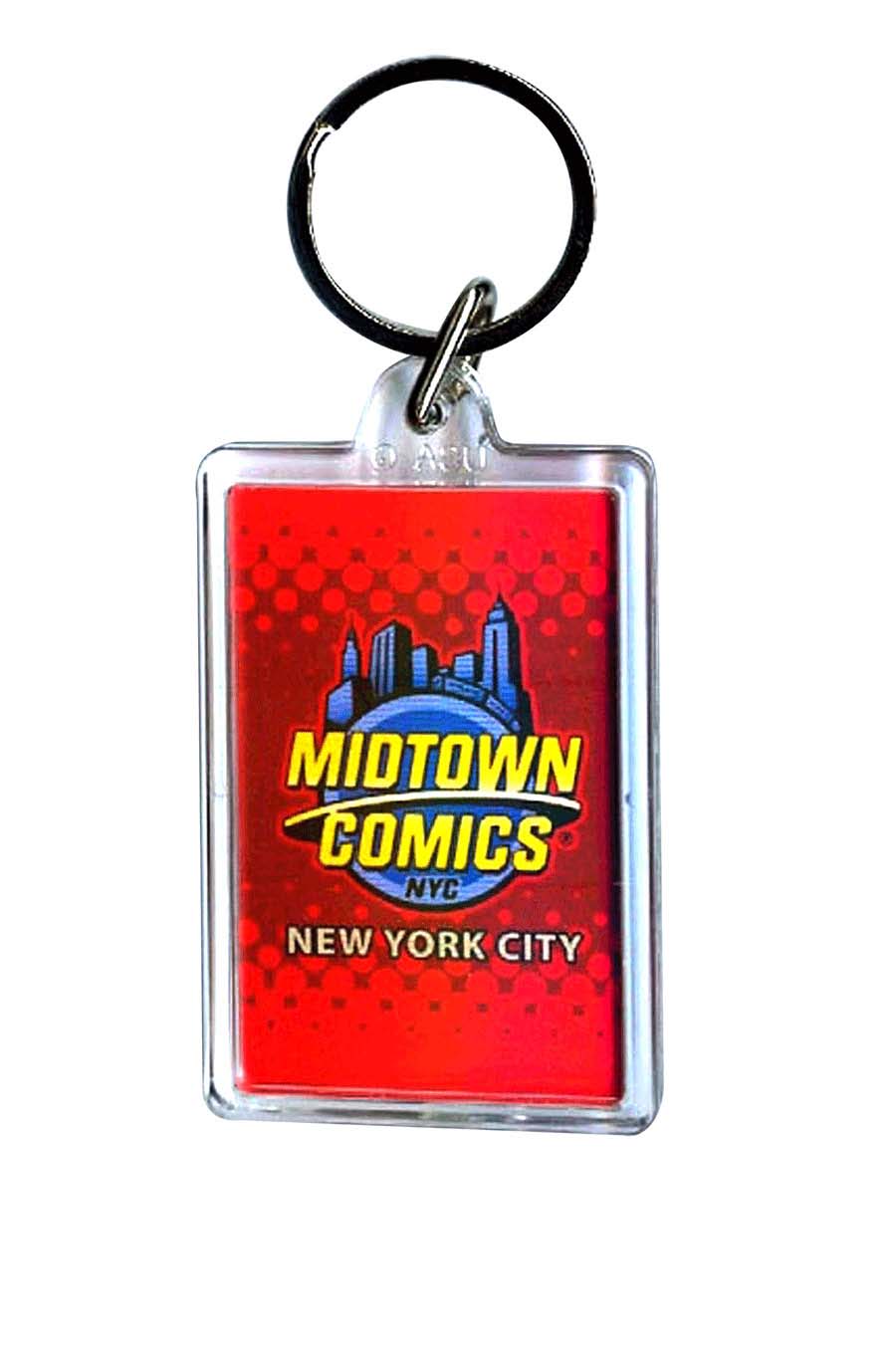 Midtown Comics Acrylic Keychain