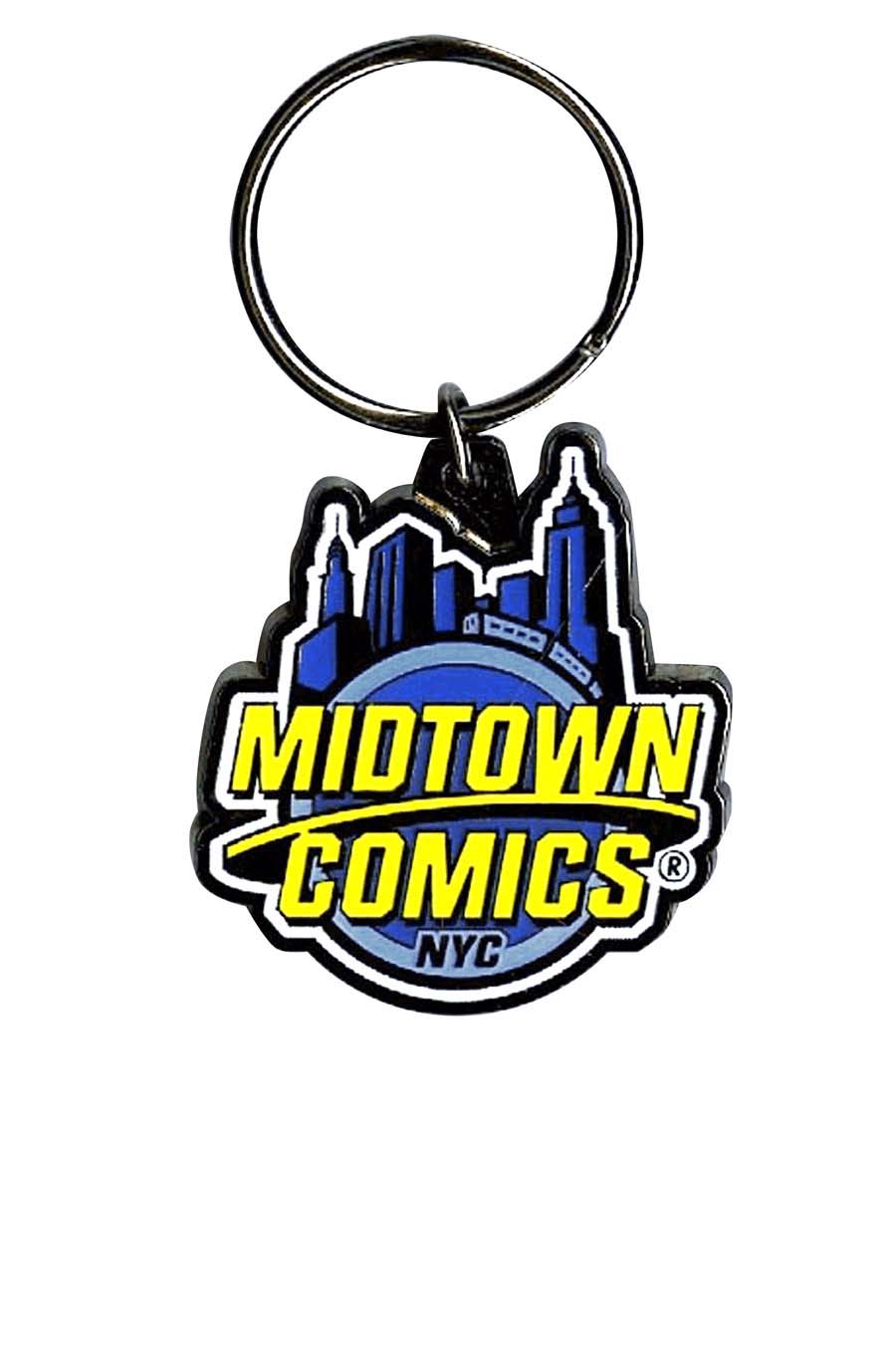 Midtown Comics Alloy Keychain