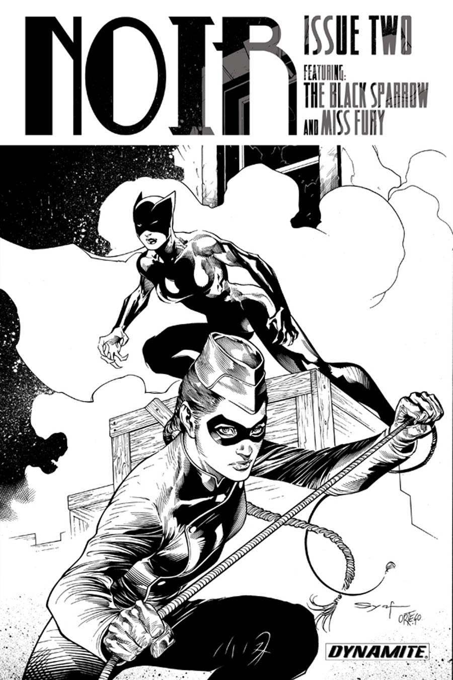 Noir #2 Cover B High-End Ardian Syaf Black & White Ultra-Limited Cover (ONLY 25 COPIES IN EXISTENCE!)