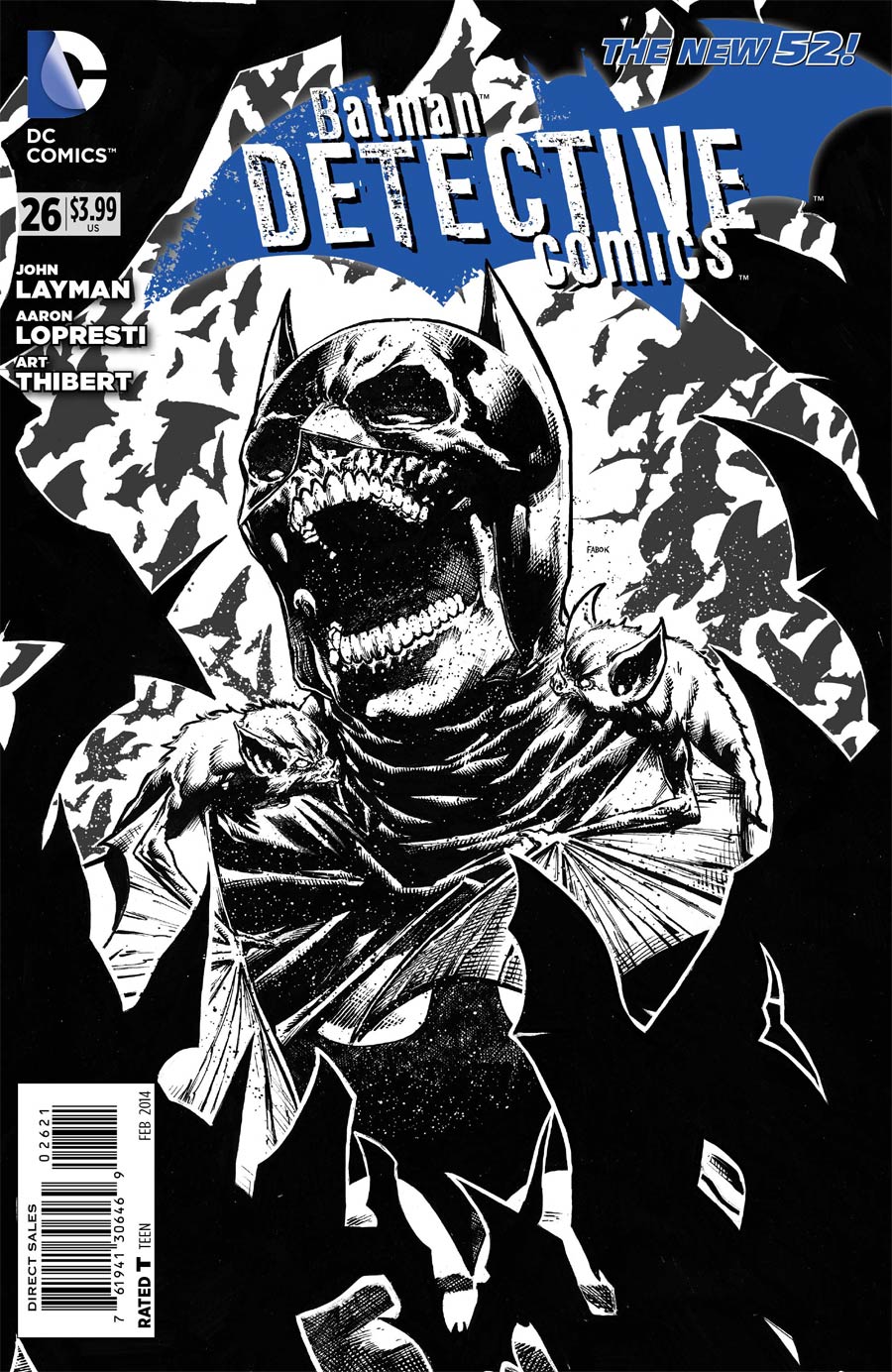 Detective Comics Vol 2 #26 Cover D Incentive Jason Fabok Sketch Cover