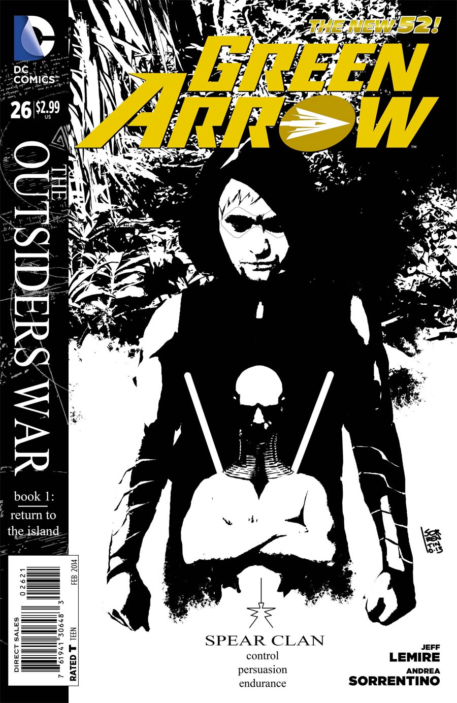 Green Arrow Vol 6 #26 Cover B Incentive Andrea Sorrentino Sketch Cover