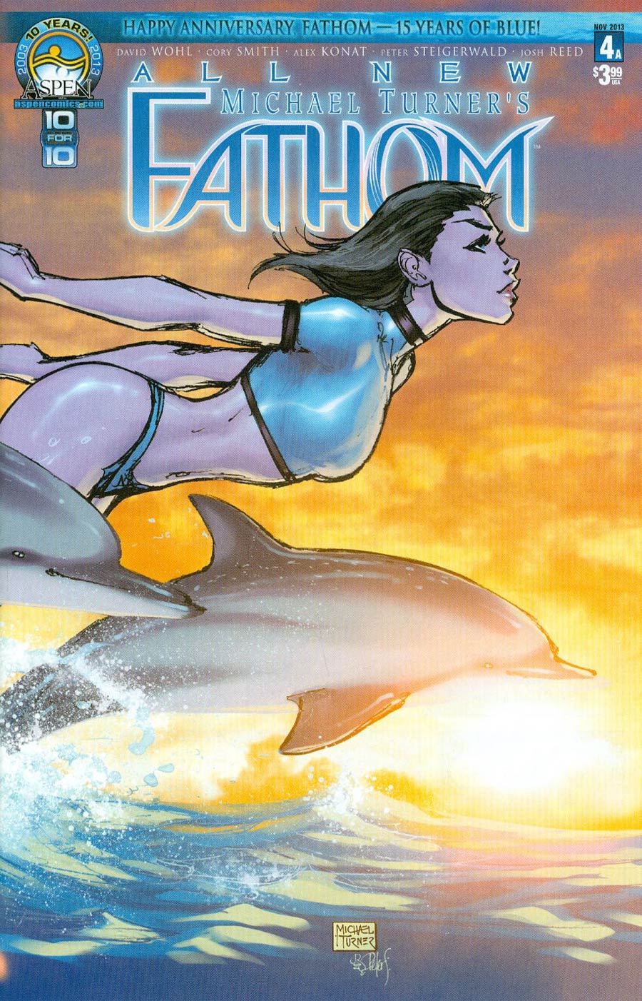 All New Fathom #4 Cover A Michael Turner