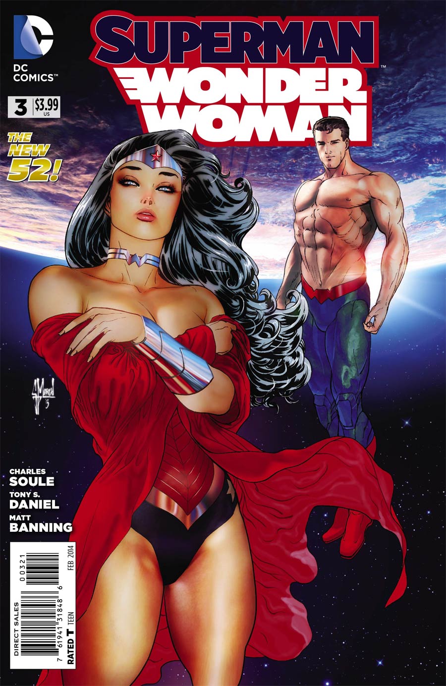 Superman Wonder Woman #3 Cover D Incentive Guillem March Variant Cover