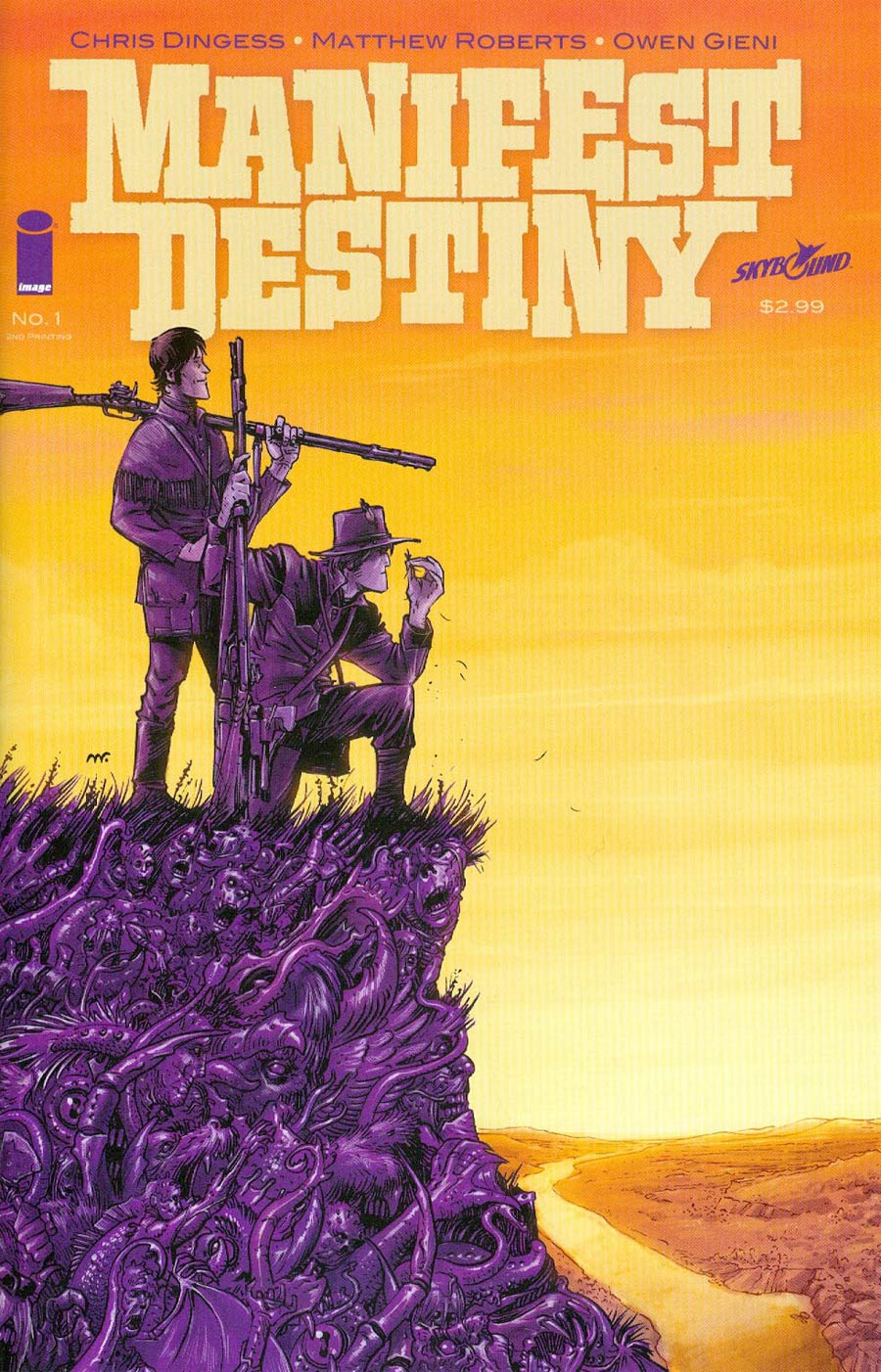Manifest Destiny #1 Cover C 2nd Ptg