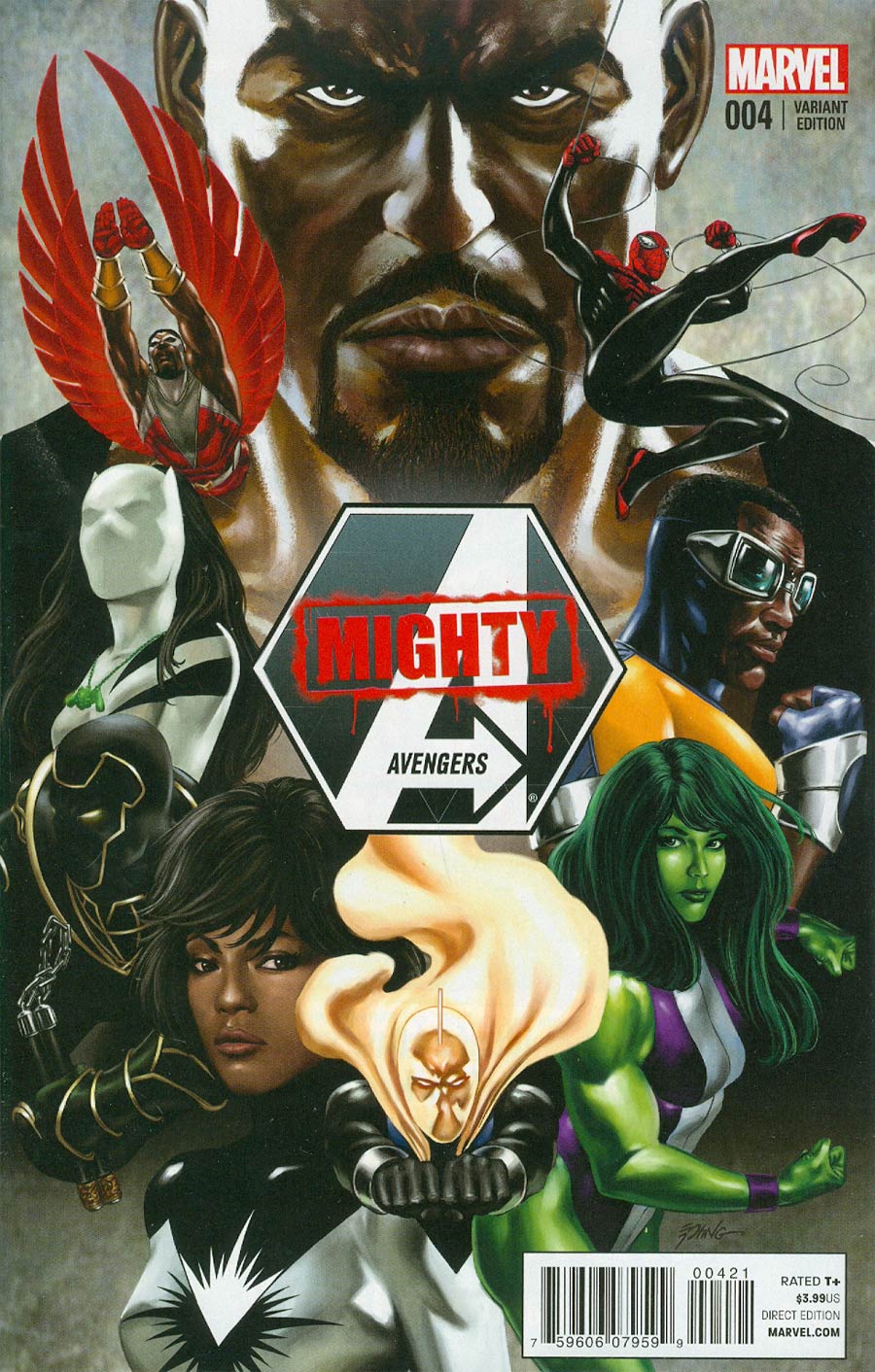 Mighty Avengers Vol 2 #4.INH Cover C Incentive Steve Epting Variant Cover (Inhumanity Tie-In)