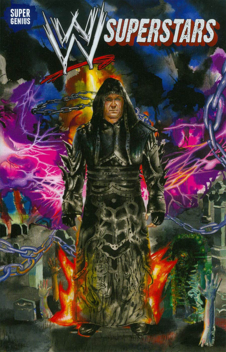 WWE Superstars #1 Cover E Incentive Miran Kim Undertaker Variant Cover
