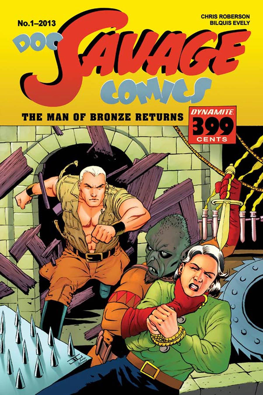 Doc Savage Vol 5 #1 Cover B Variant John Cassaday VIP Cover