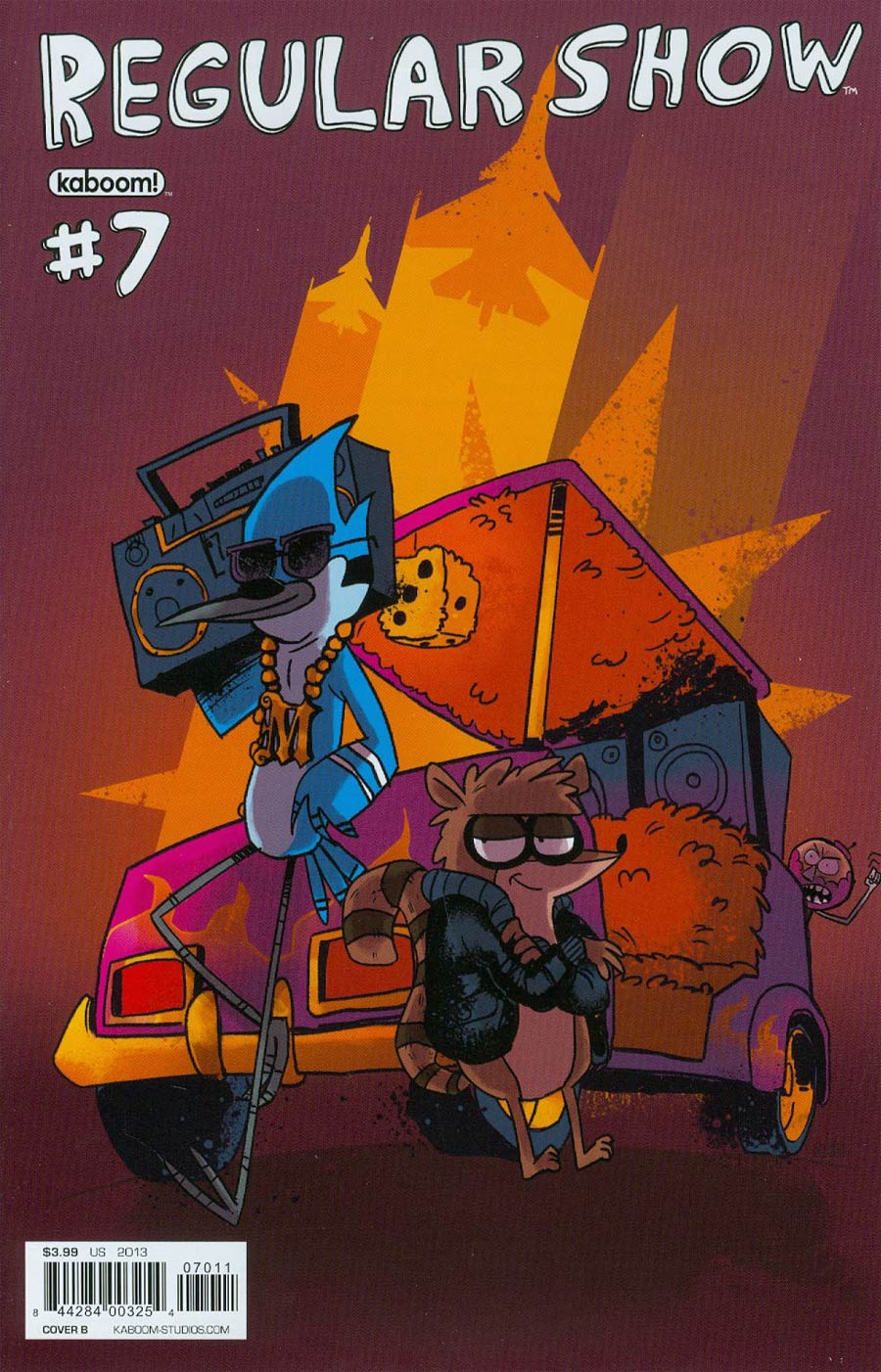 Regular Show #7 Cover B Regular Caroline Breault Cover