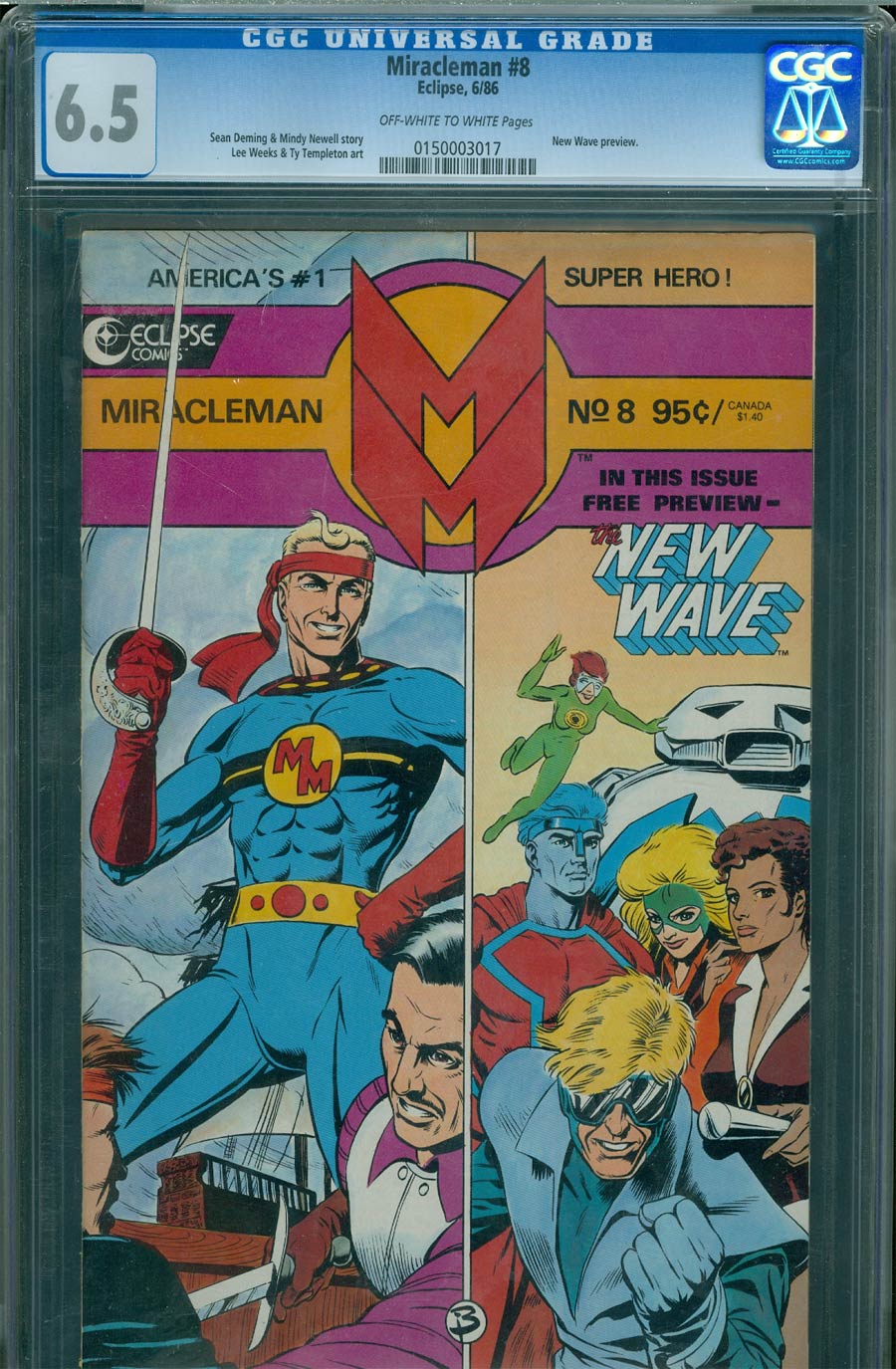 Miracleman #8 CGC 6.5