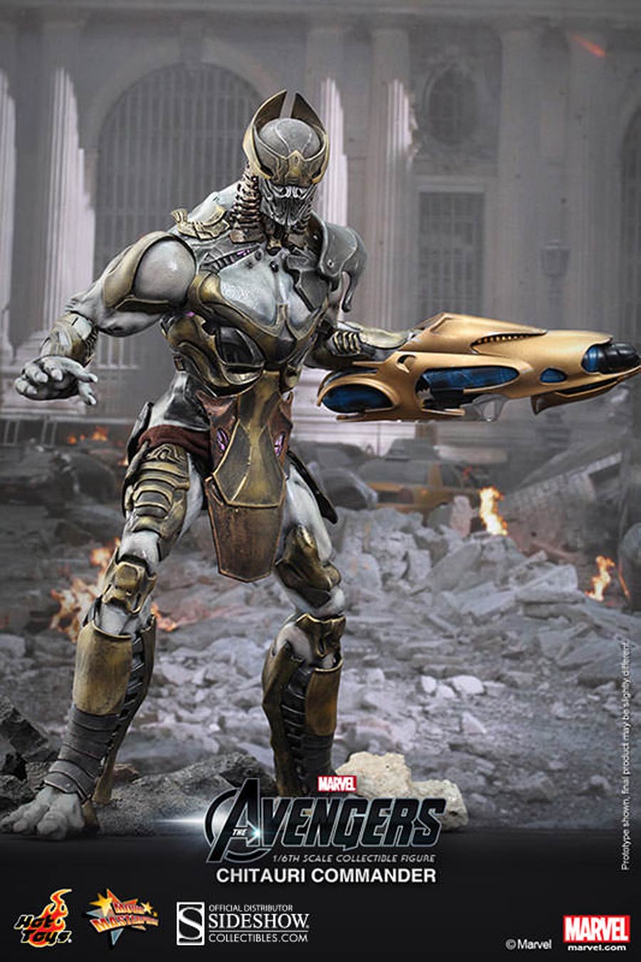 Avengers Movie Chitauri Commander 12-Inch Action Figure
