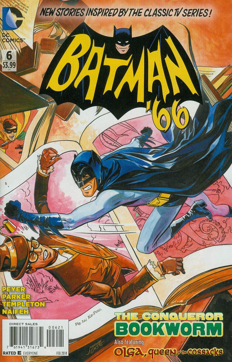 Batman 66 #6 Cover B Incentive Jonathan Case Variant Cover