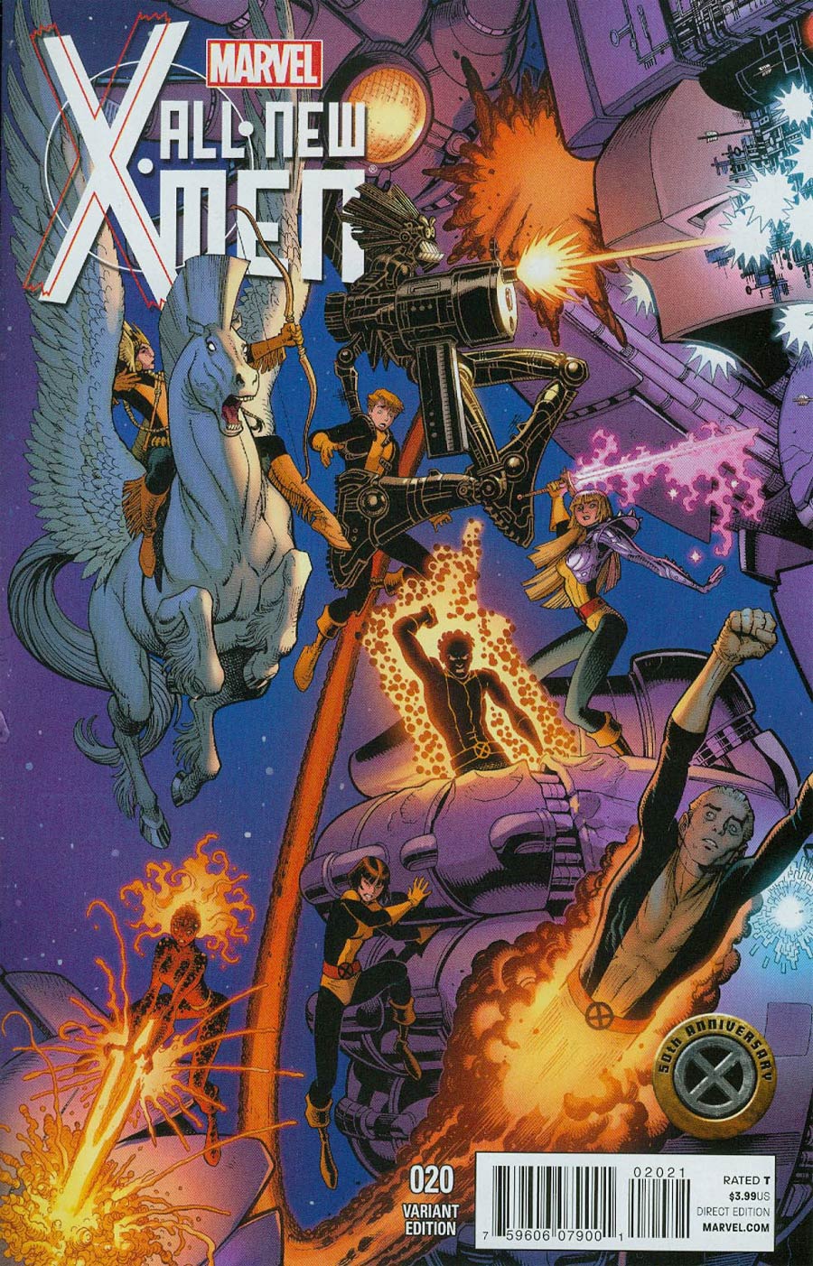 All-New X-Men #20 Cover B Variant X-Men 50th Anniversary Cover