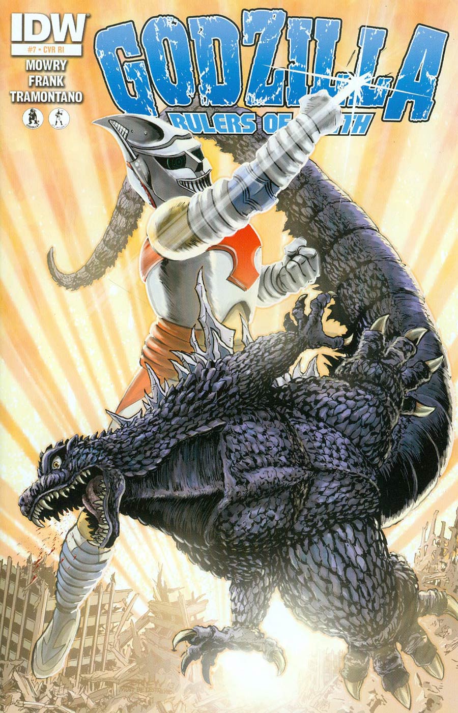 Godzilla Rulers Of The Earth #7 Cover B Incentive Jeff Zornow Variant Cover