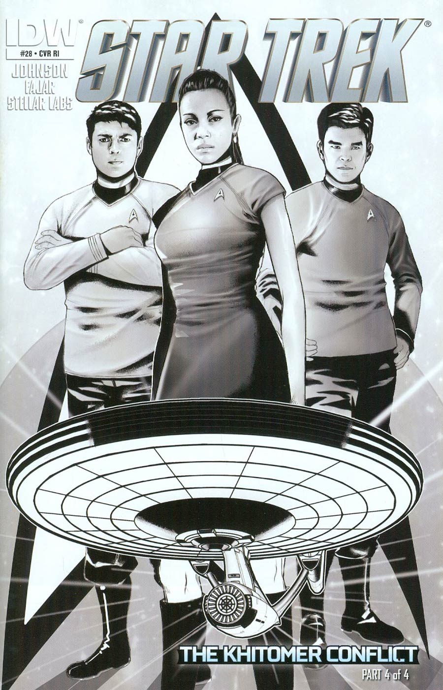 Star Trek (IDW) #28 Cover C Incentive Erfan Fajar Sketch Cover