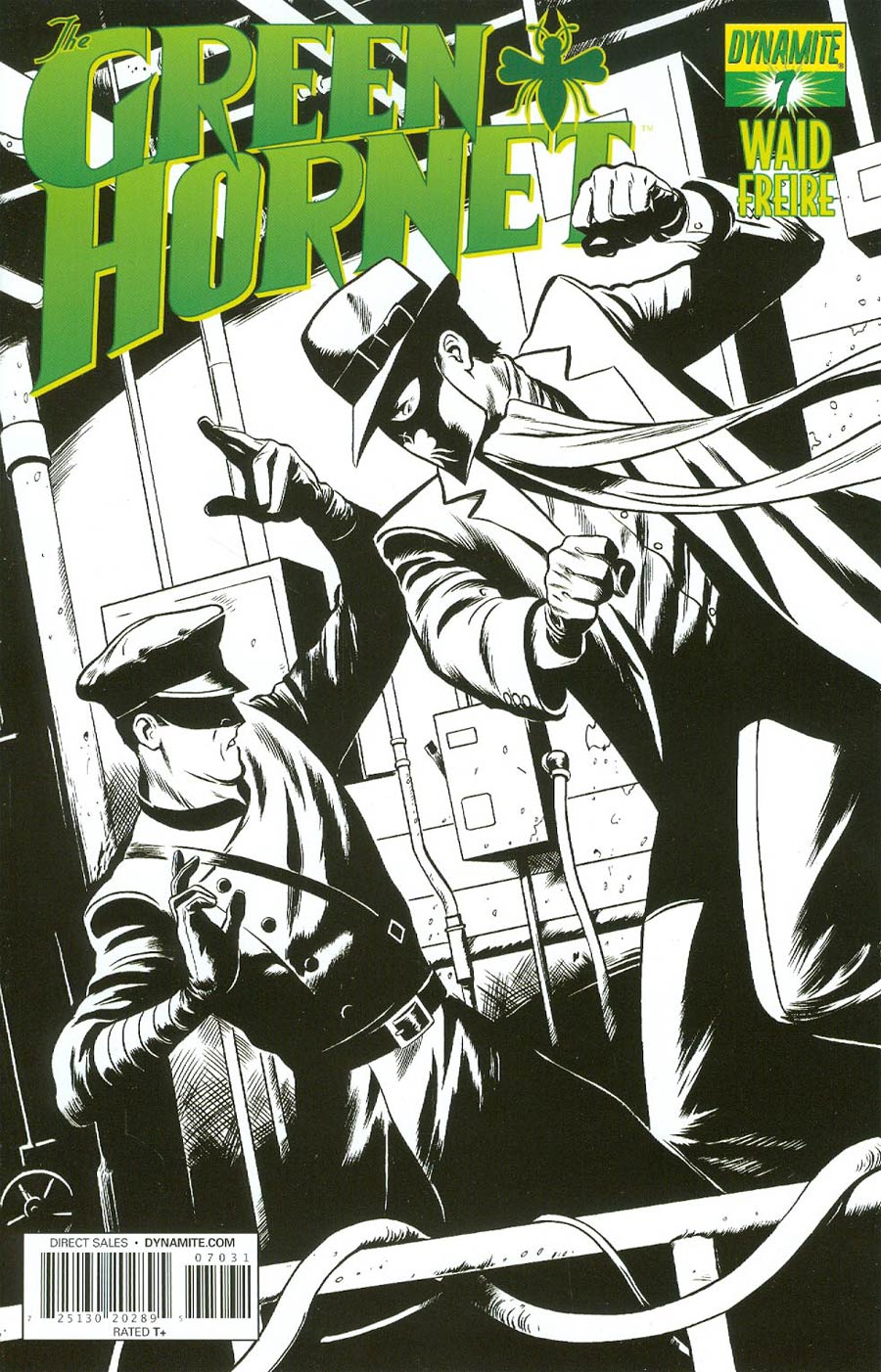 Mark Waids Green Hornet #7 Cover C Reorder Edition