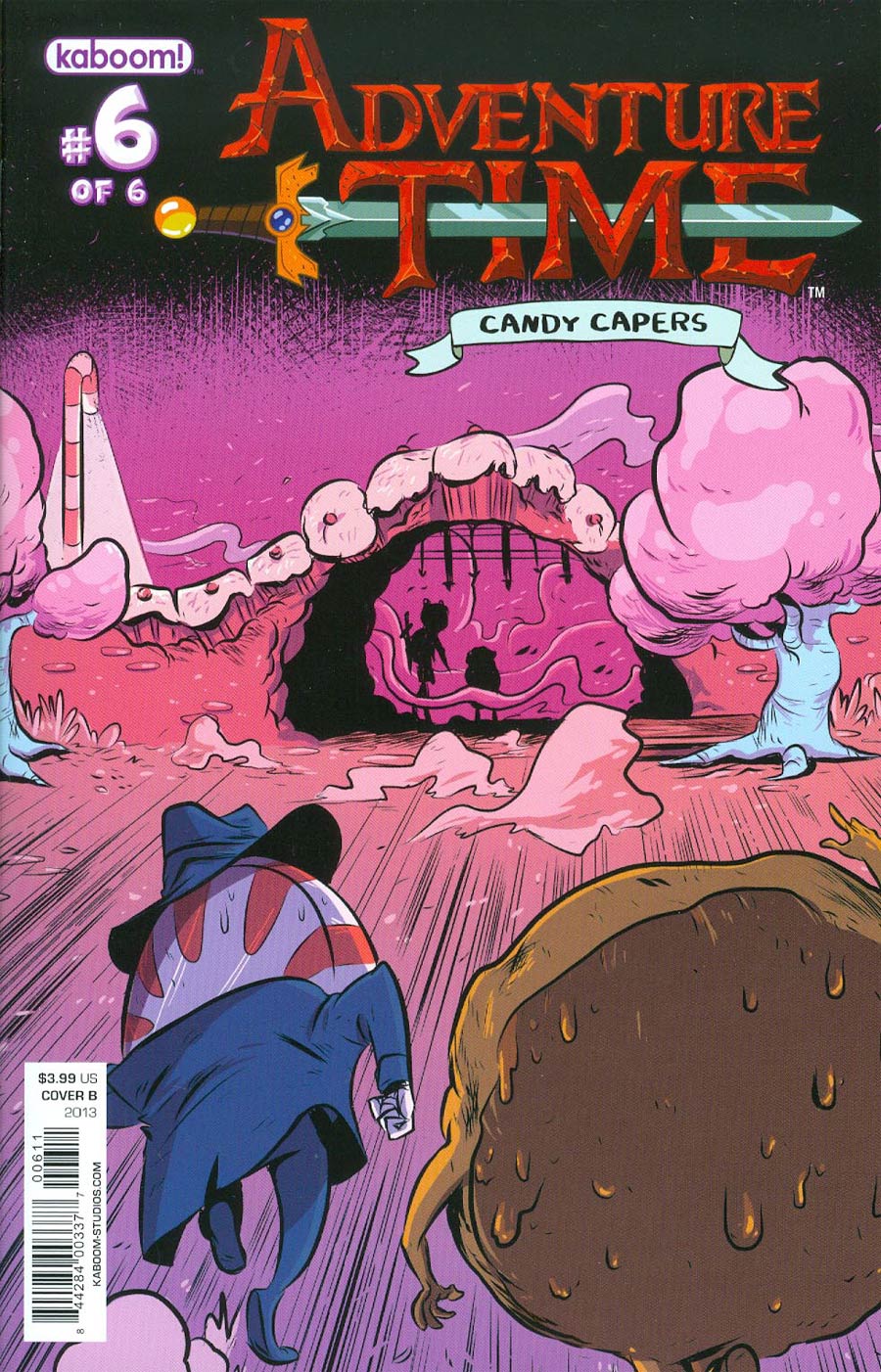 Adventure Time Candy Capers #6 Cover B Regular Wook Jin Clark Cover