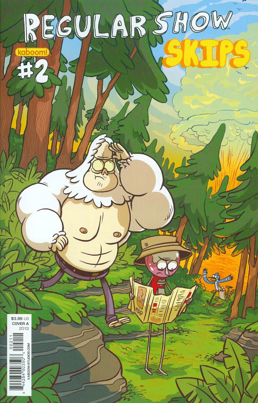 Regular Show Skips #2 Cover A Regular Mad Rupert Cover