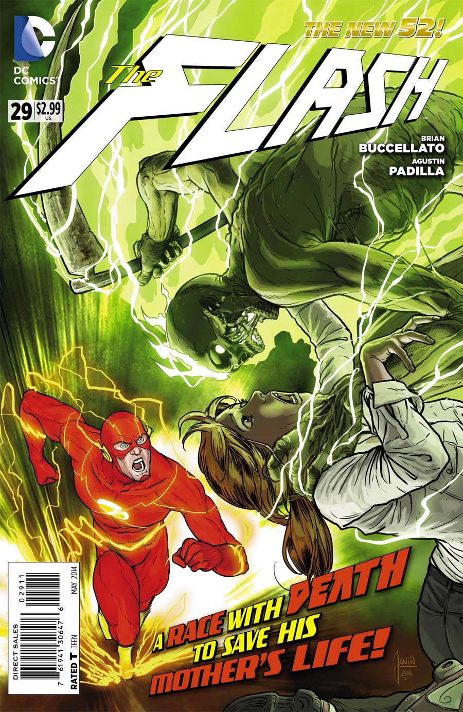 Flash Vol 4 #29 Cover A Regular Mikel Janin Cover