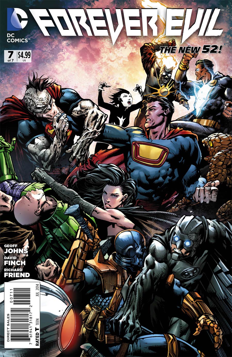 Forever Evil #7 Cover A Regular David Finch Cover