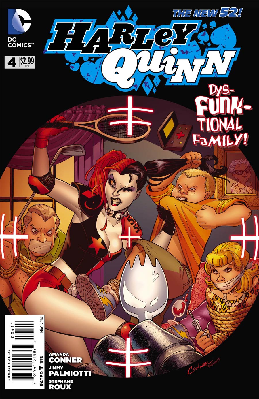 Harley Quinn Vol 2 #4 Cover A 1st Ptg Regular Amanda Conner Cover