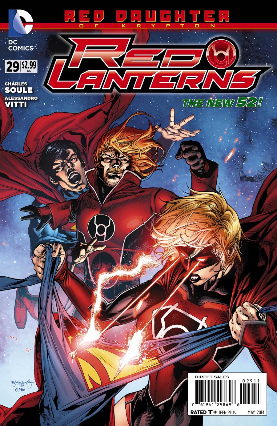 Red Lanterns #29 (Red Daughter Of Krypton Tie-In)