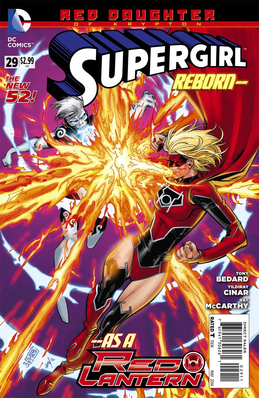 Supergirl Vol 6 #29 (Red Daughter Of Krypton Tie-In)