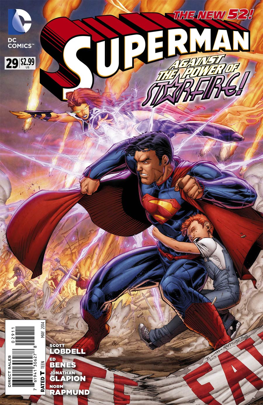 Superman Vol 4 #29 Cover A Regular Ed Benes Cover