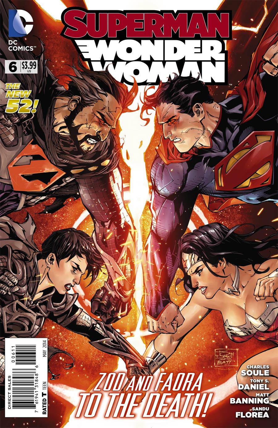 Superman Wonder Woman #6 Cover A Regular Tony S Daniel Cover